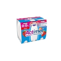ACTIMEL DANONE líquido fresa 0% 6x100 g