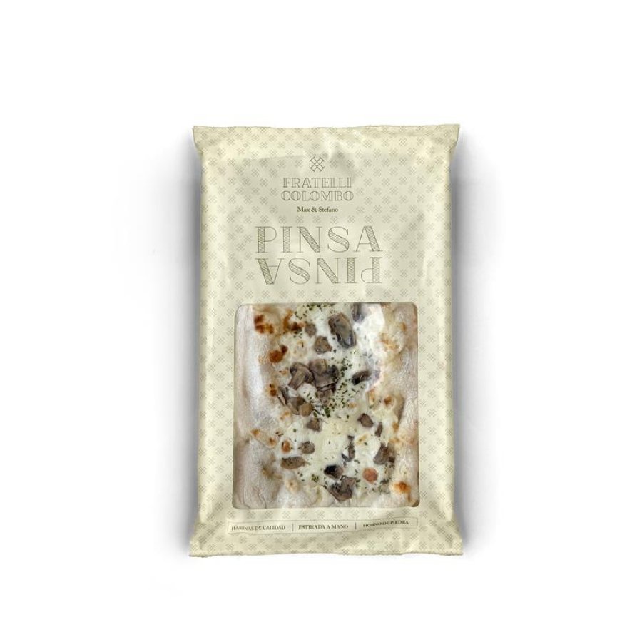 Pinsa FRATELLI COLOMBO ajo-champiñones 390 g