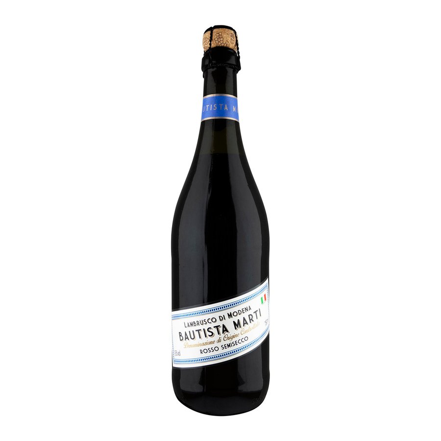 Vino tinto Italia-Lambrusco BAUTISTA MARTI botella 75 cl