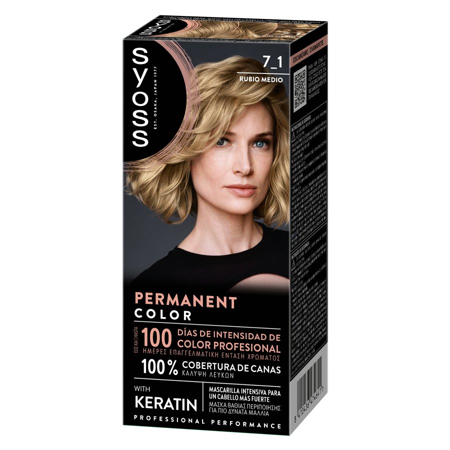 Tinte permanente SYOSS rubio medio 7_1