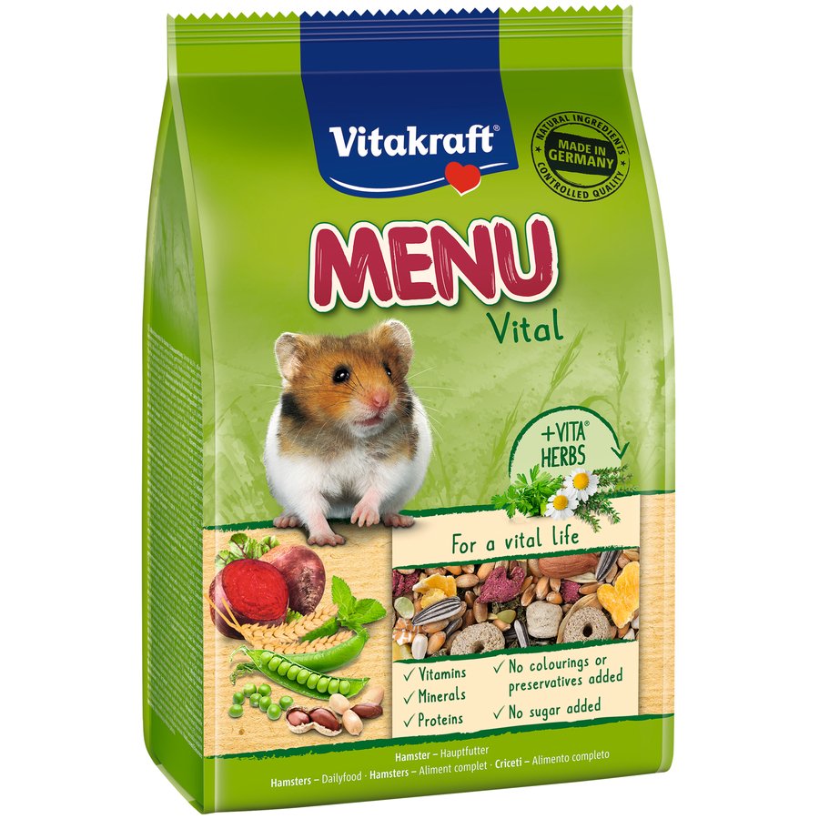 Alimento hamsters menú vital VITAKRAFT 400 g