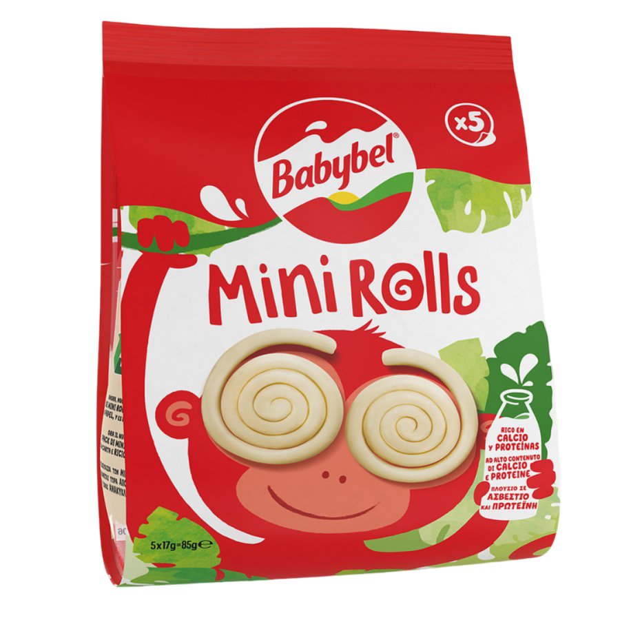 Queso mini BABYBEL Enrollados 5 unidades 85 g