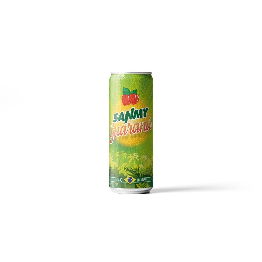 Refresco guaraná SANMY lata 33 cl