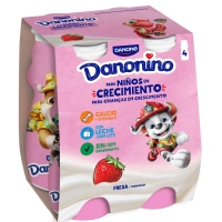 DANONINO DANONE bebedino fresa pack 4x100 g