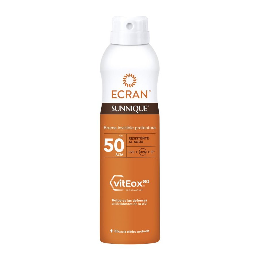 Protector solar ECRAN Sunnique sfp50 bruma 250 ml