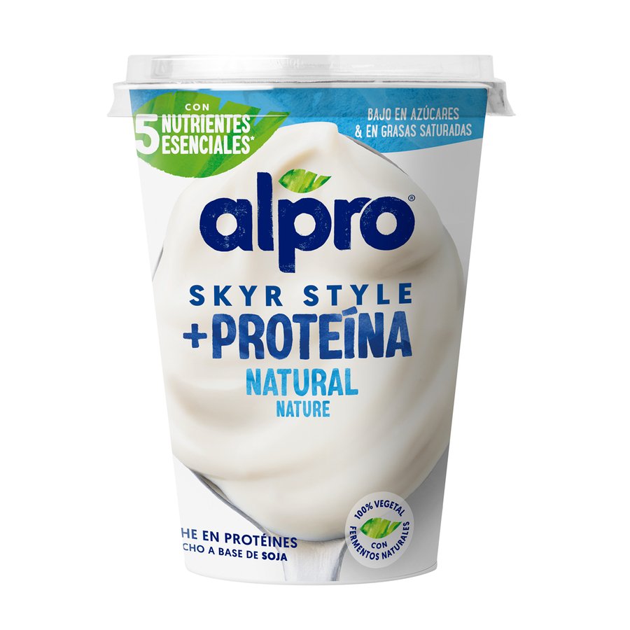 Preparado soja estilo Skyr ALPRO Natural Proteina 400 g