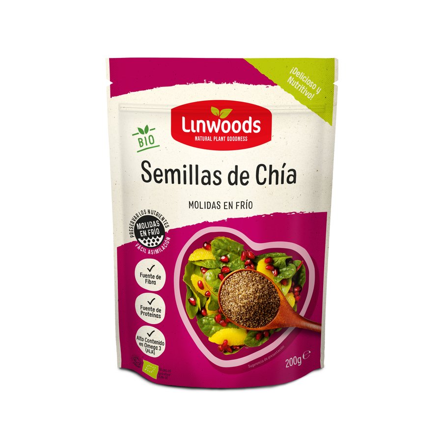 Semillas de chía LINWOODS Bio 200 g