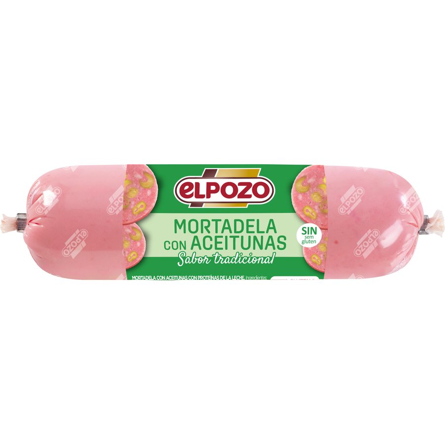 Mortadela ELPOZO con aceitunas mini 300 g