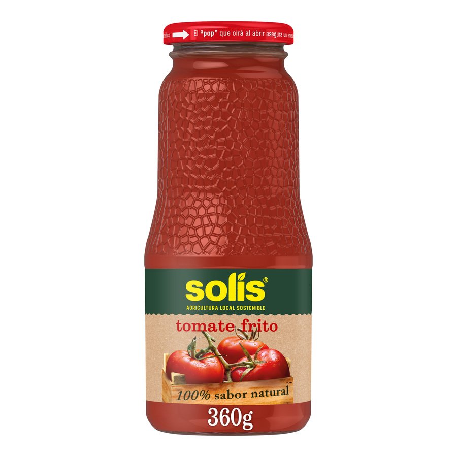 Tomate frito SOLIS frasco 360 g