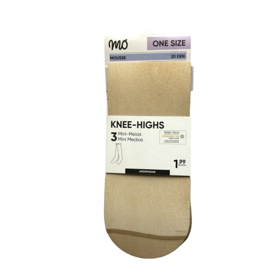 Pack 3 minimedia 20D scala talla única