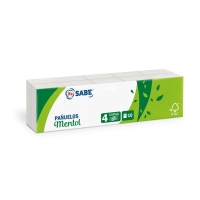 Pañuelos de papel IFA SABE pocket mentol 4 capas 10x9 unidades