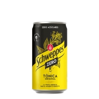 Tónica SCHWEPPES Zero lata 25 cl