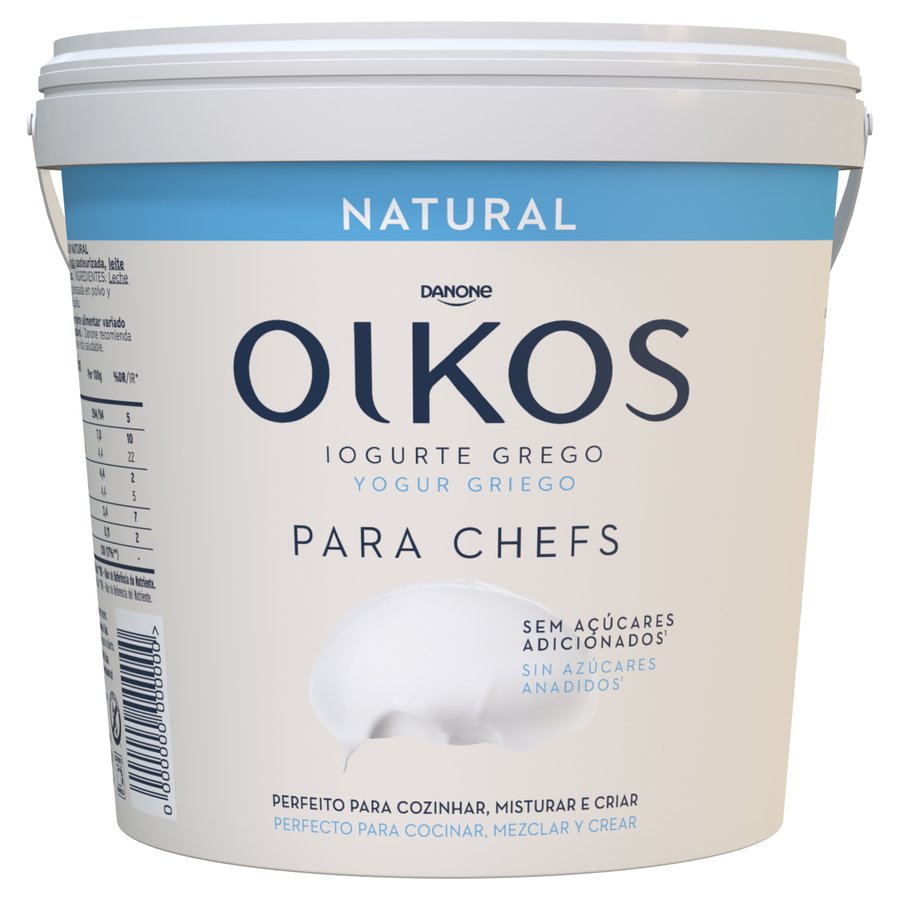 Yogur OIKOS DANONE natural cubo 900 g