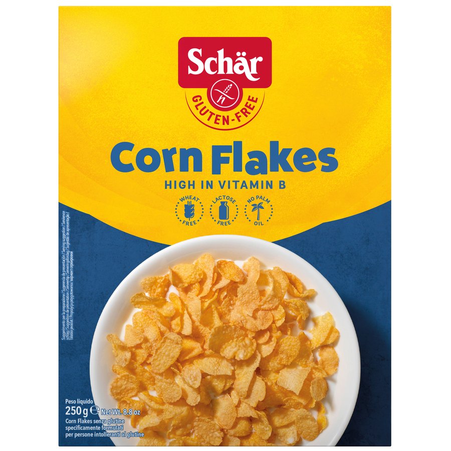 Cereales Corn Flakes SCHAR sin gluten 250 g
