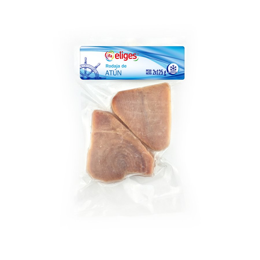 Rodaja de atún congelada IFA ELIGES 2X125 g