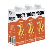 Bebida de avena YOSOY brik 3x250 ml