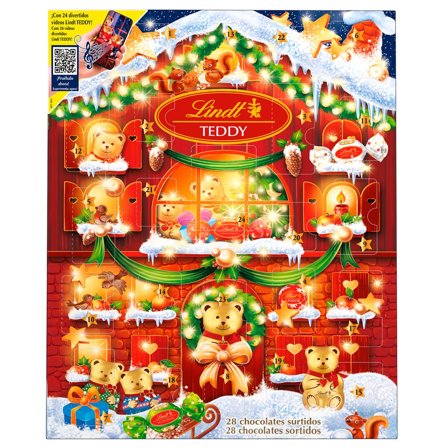 Calendario adviento LINDT 170 g