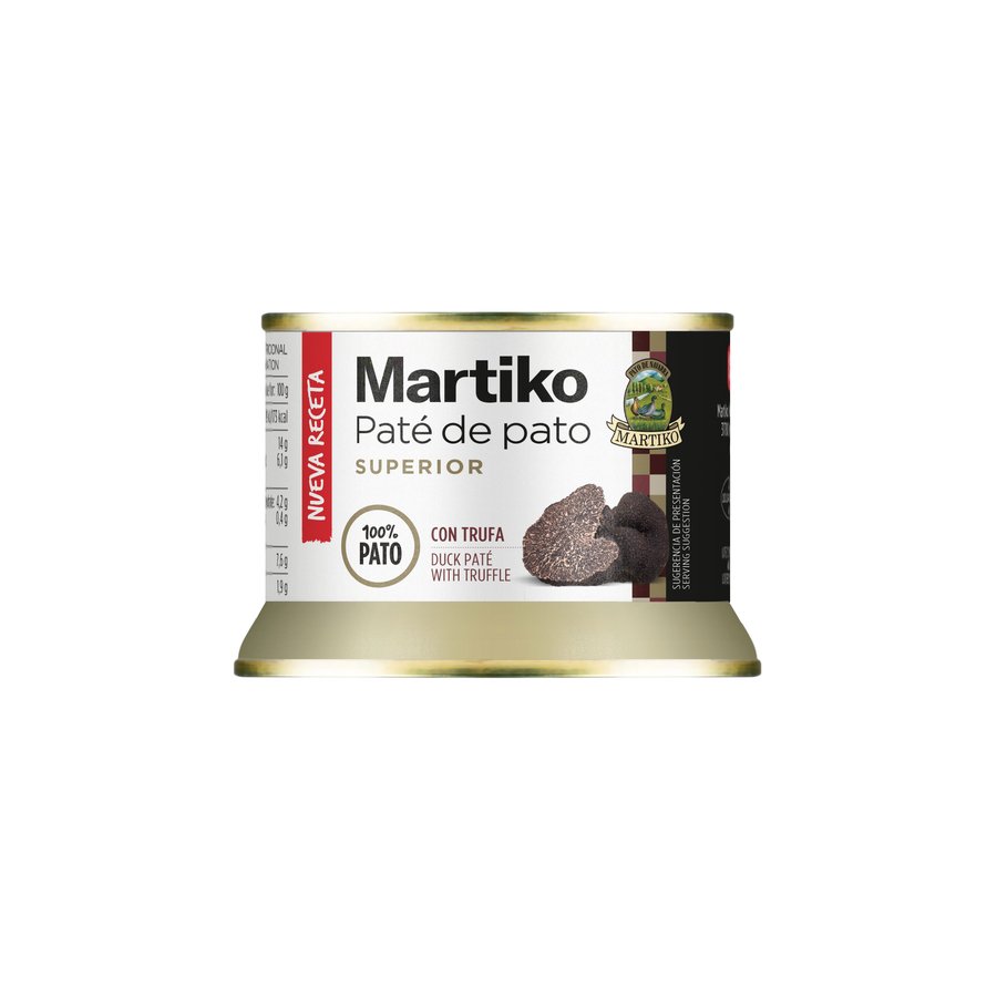 Paté de pato con trufa MARTIKO 130 g