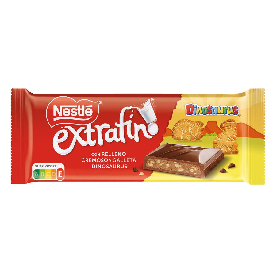 Chocolate NESTLE extrafino leche dinosaurus 84 g