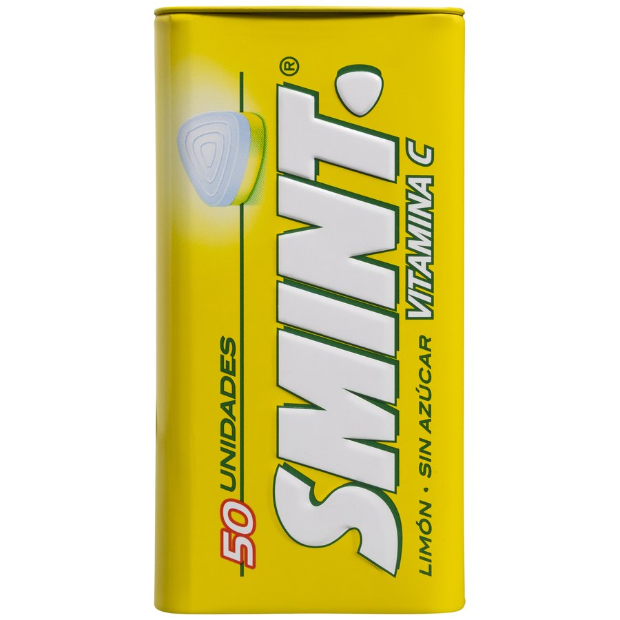 Caramelos SMINT limón sin azúcar 50 unidades 35 g