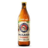 Cerveza alemana PAULANER botella 50 cl