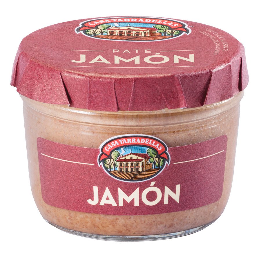 Paté jamón TARRADELLAS tarro 125 g