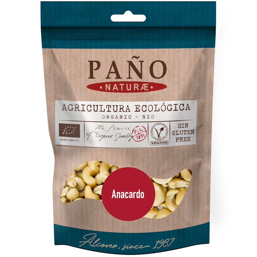 Anacardo crudo PAÑO NATURAE ecológico 110 g
