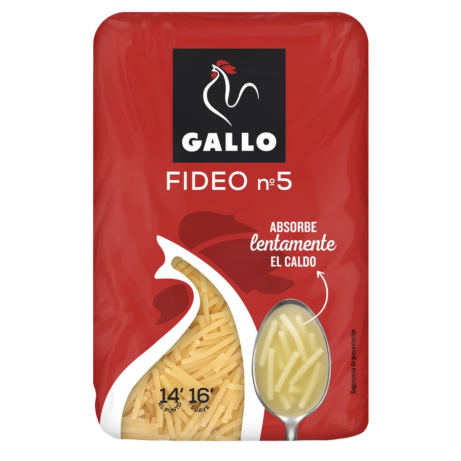Fideo nº5 GALLO 450 g