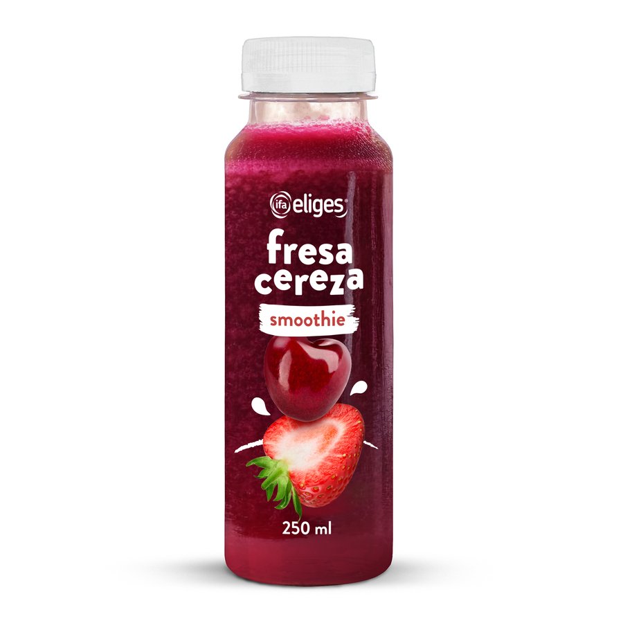 Smoothie IFA ELIGES fresa y cereza 250 ml