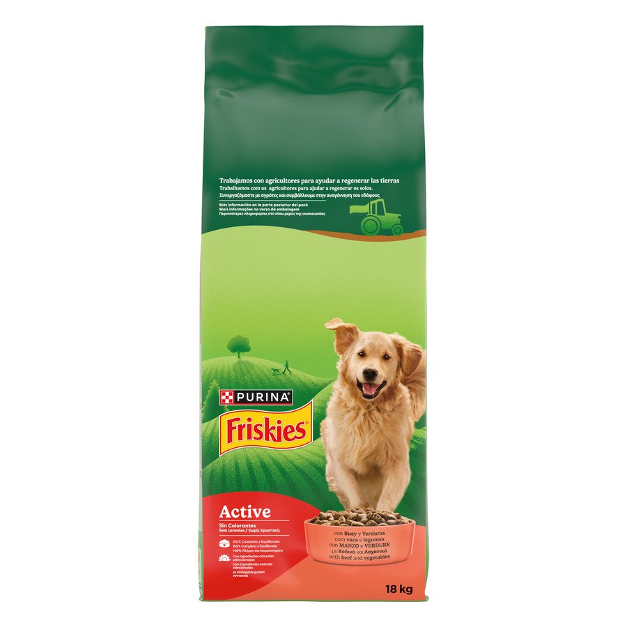 Alimento perro FRISKIES Active buey 15 kg