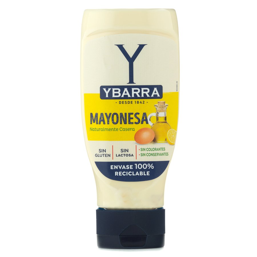 Mayonesa YBARRA Bocabajo 500 ml