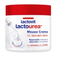 Mousse crema corporal LACTOVIT LACTOUREA pel seca 400 ml