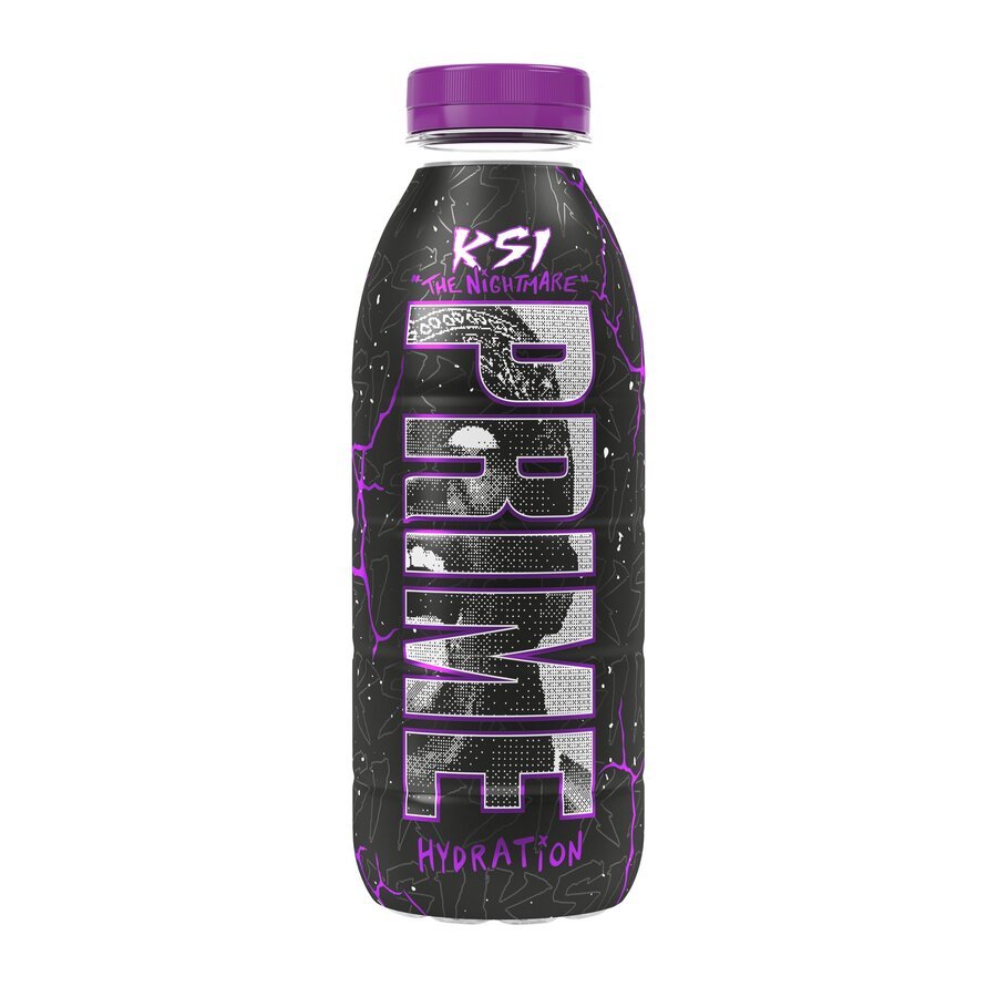 Bebida isotónica PRIME KSI Nightmare botella 500 ml