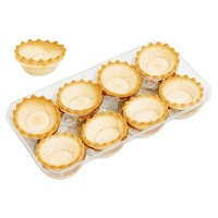 Tartaleta vexetal 45 mm 16 unidades 128 g