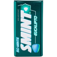 Caramelos SMINT eucalipto sen azucre 50 unidades 35 g