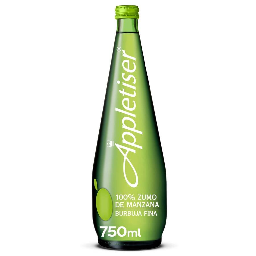 Refresco manzana APPLETISER botella 75 cl
