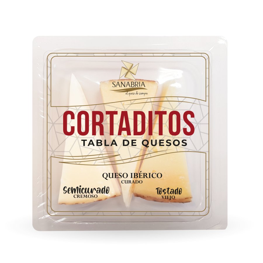 Tabla de quesos SANABRIA Cortaditos 150 g