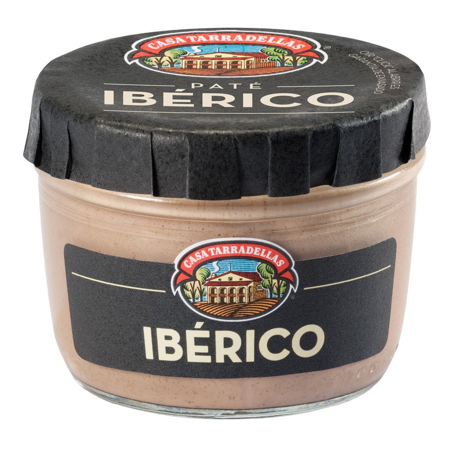 Paté ibérico TARRADELLAS  tarro 125 g