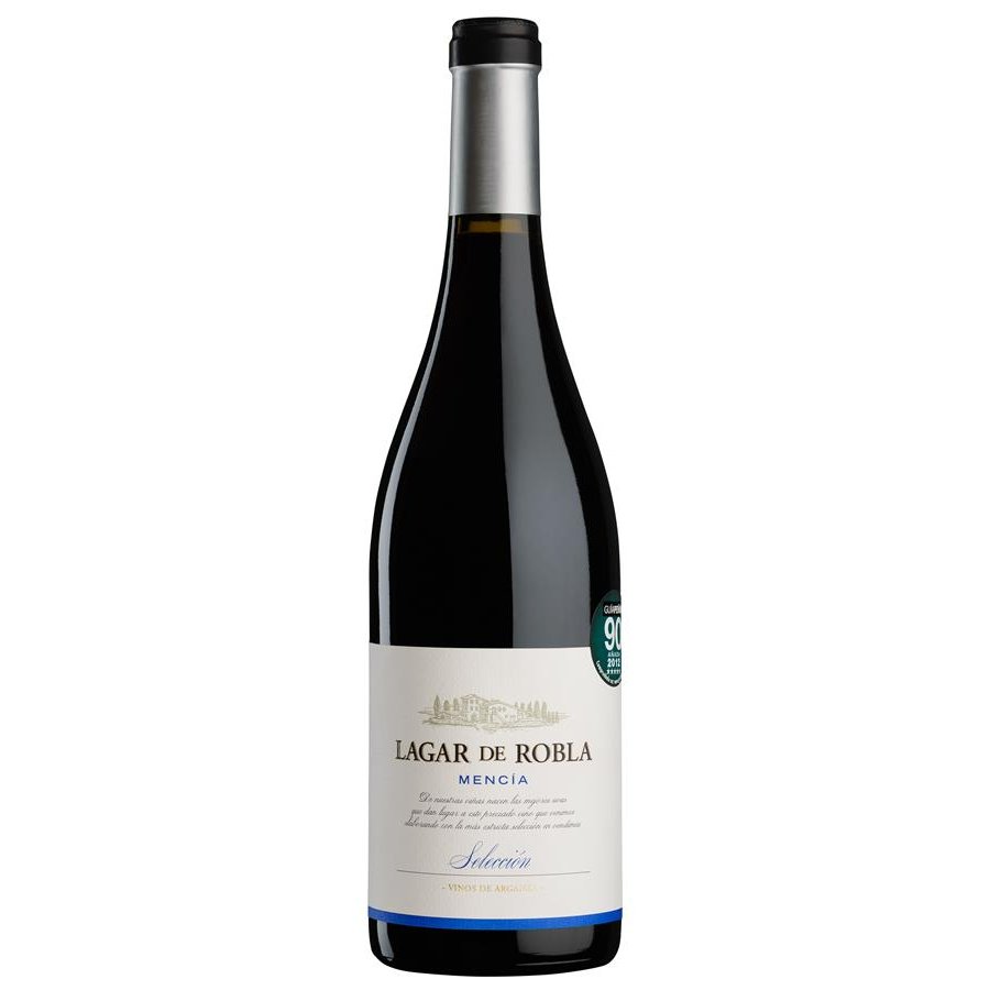 Vino tinto IGP.Tierra de Castilla y León LAGAR DE ROBLA mencía selección botella 75 cl