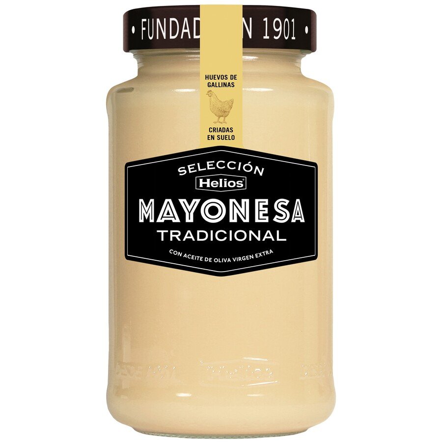 Mayonesa tradicional HELIOS frasco 530 ml