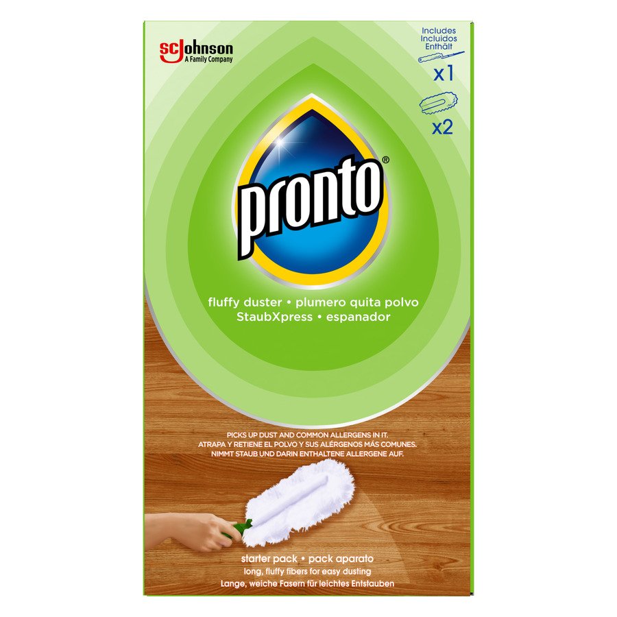 Plumero PRONTO aparato + 2 recambios