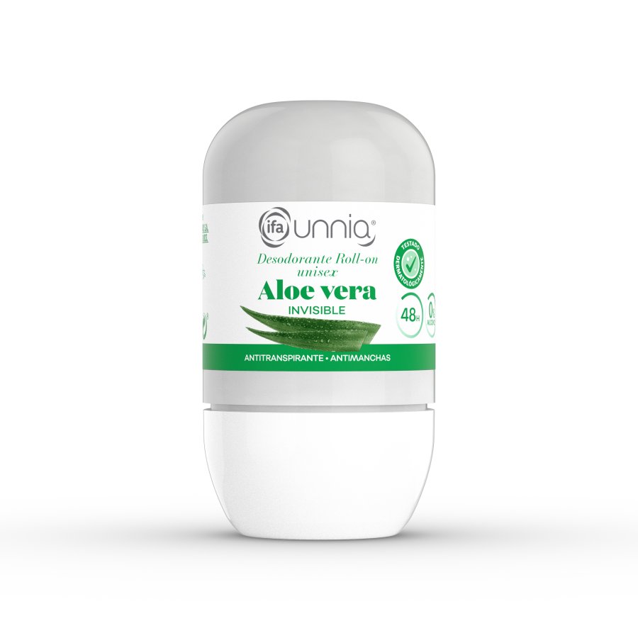 Desodorante IFA UNNIA aloe vera 48H roll on 75 ml