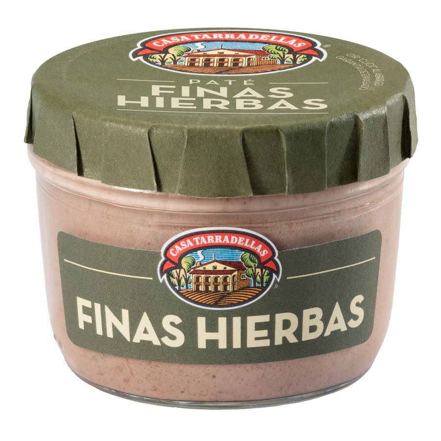 Paté finas hierbas TARRADELLAS tarro 125 g