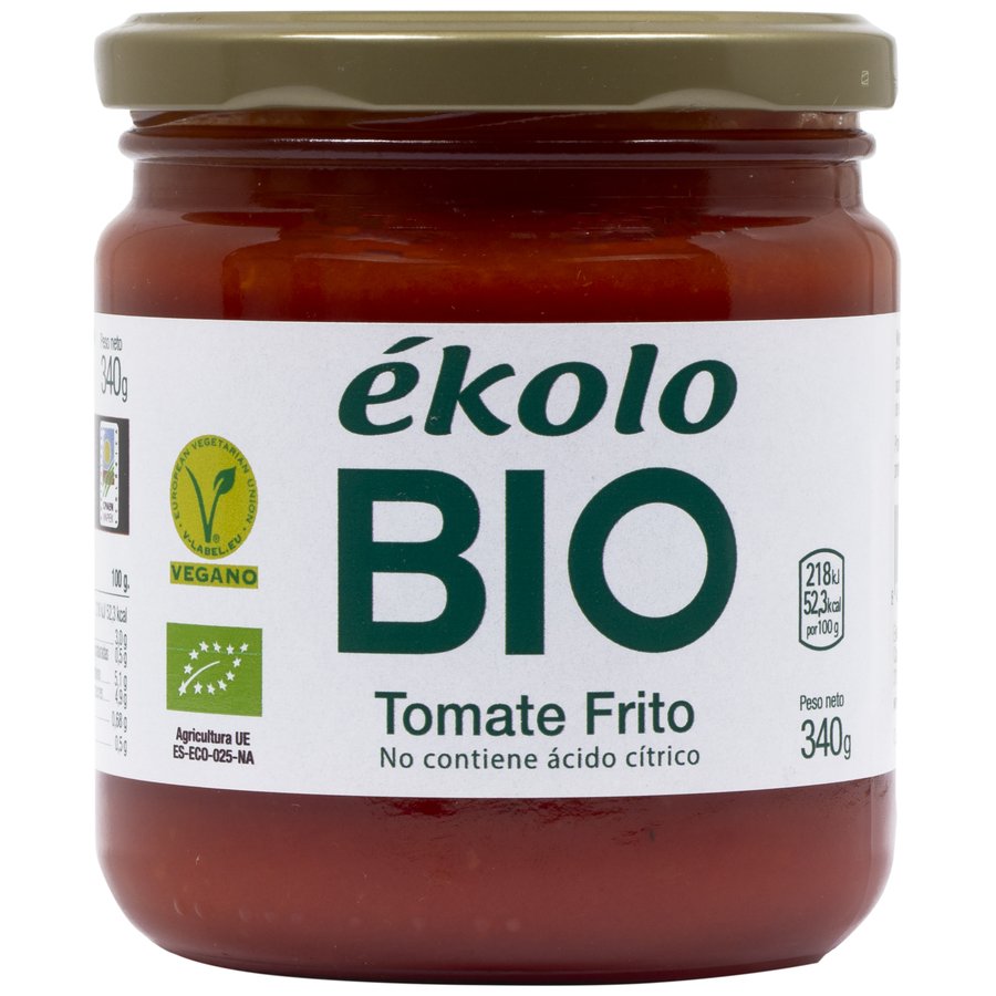 Tomate frito EKOLO Bio frasco 340 g