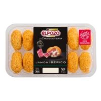 Croquetas jamón ibérico ElPozo 360 g