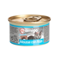 Alimento gato mousse con atún IFA AMIGO 85 g