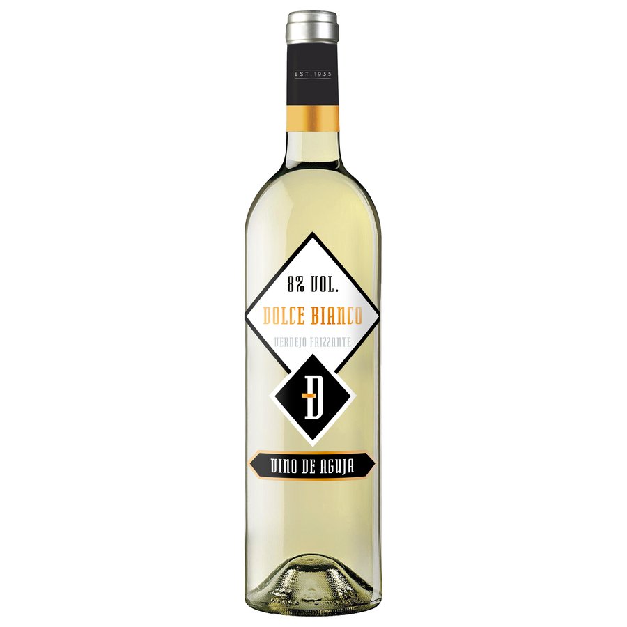 Vino semidulce IGP.Tierra de Castilla y León DOLCE BIANCO verdejo frizzante botella 75 cl