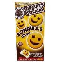 Galletas recheas de chocolate BISCUITS GALICIA Sorrisos 350 g