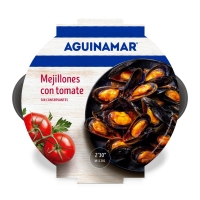 Mejillón AGUINAMAR en tomate bandeja 500 g