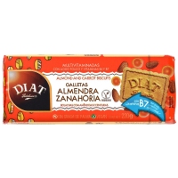 Biscoito con améndoa e cenoria DIAT RADISSON 220 g